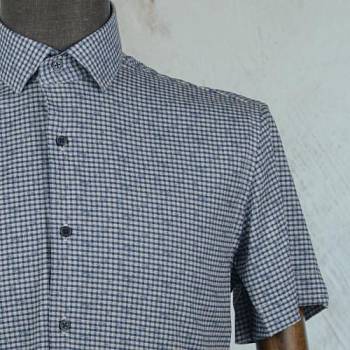 Рубашка мужская NP 1137BL-KL к/р