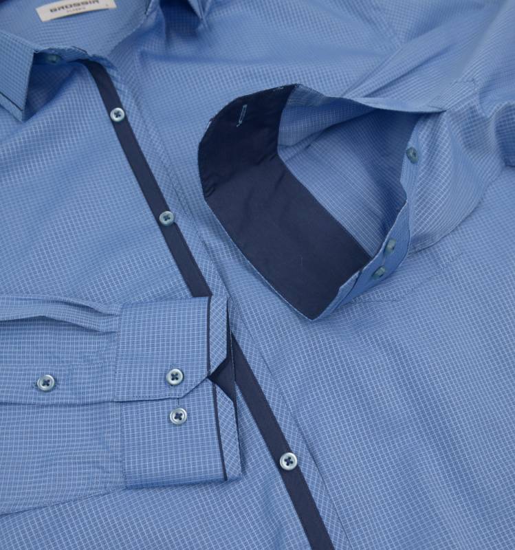 Рубашка мужская Grossir 6675G