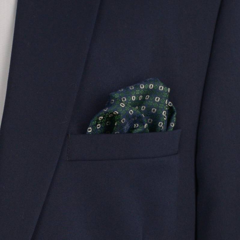 Галстук с платком 0339