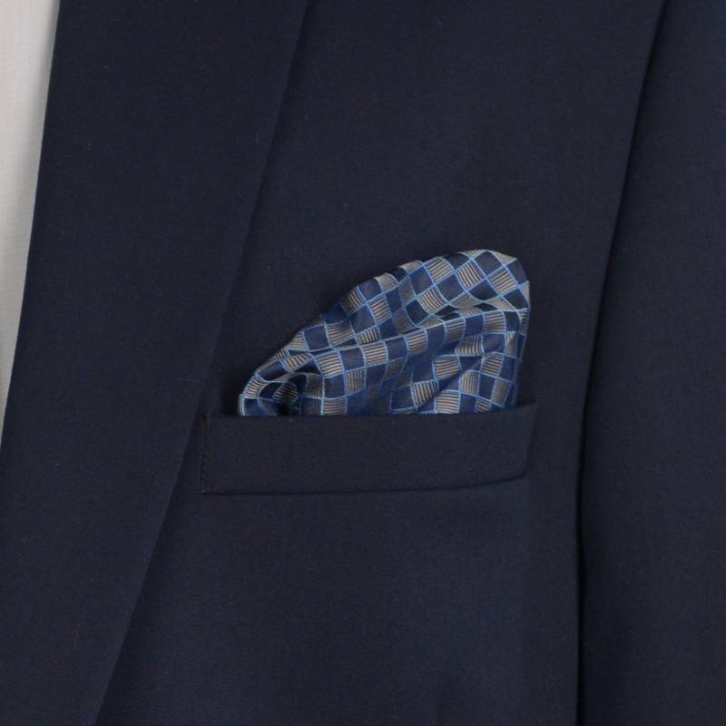 Галстук с платком 0355